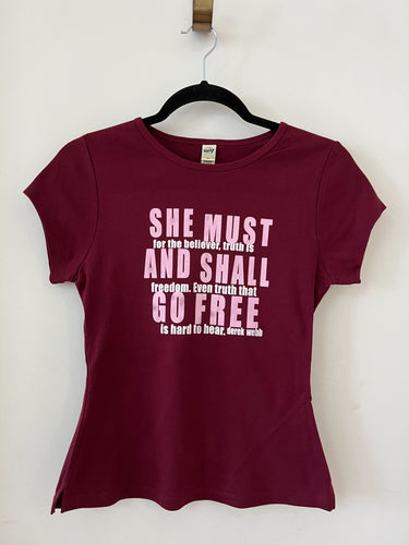 She Must and Shall Go Free Youth T-Shirt