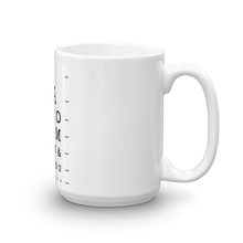Load image into Gallery viewer, Eye Chart Mug (I Was Wrong, I&#39;m Sorry &amp; I Love You)
