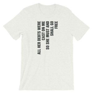 Lyric Unisex T-Shirt (She Must And Shall Go Free)
