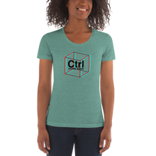 Load image into Gallery viewer, Women&#39;s Crew Neck T-shirt (Ctrl)